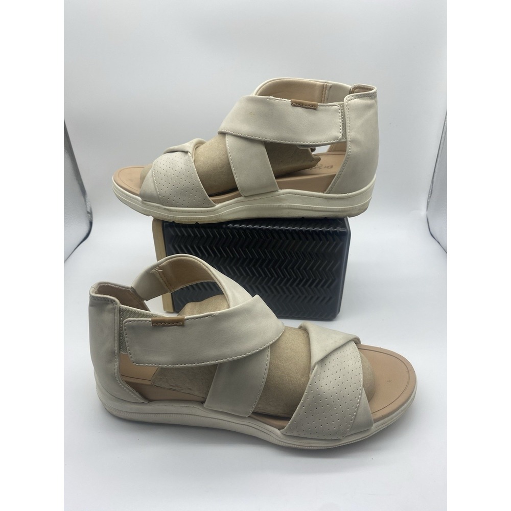 Dr. Scholl's Women's Beige/Tan Strappy Comfort Sandals